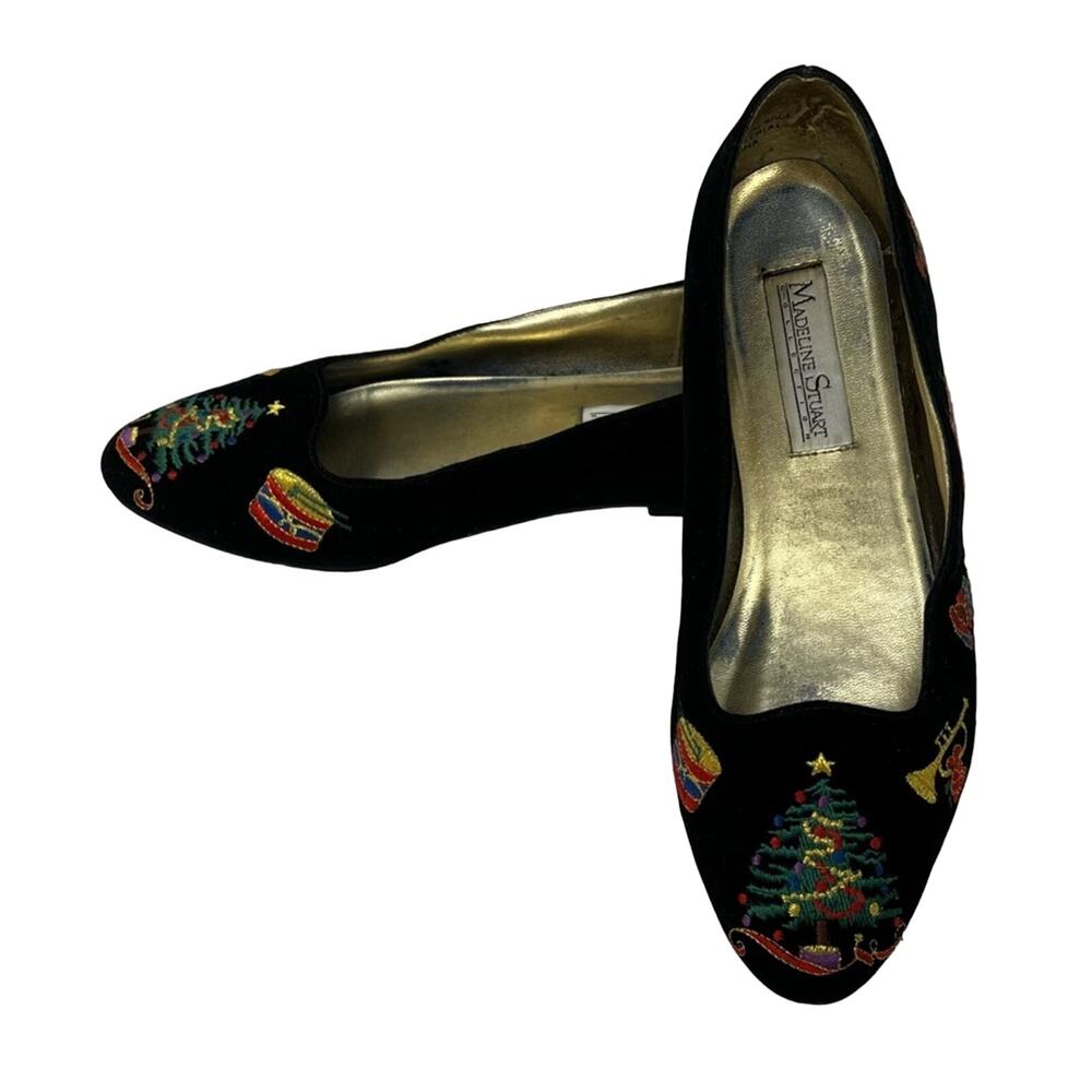 MADELINE STUART COLLECTION- Women’s Ugly Christmas Shoes Flat